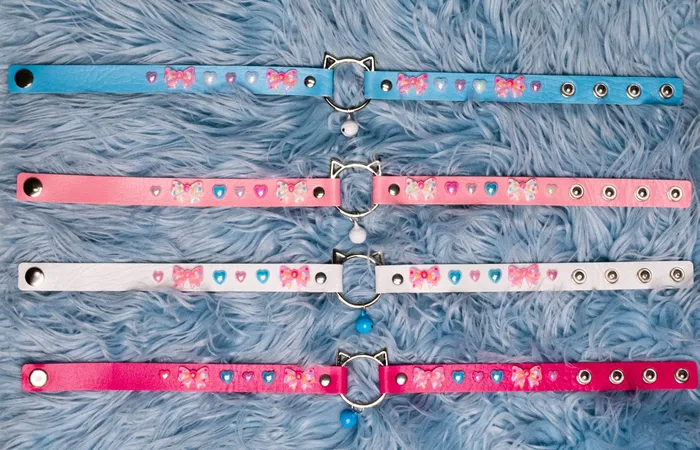 The Kinky Peach Vibrators Spoiled Kitty Choker