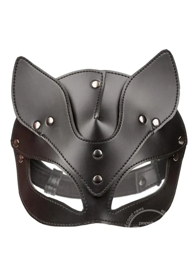 Anal Cal Exotics Euphoria Collection Cat Mask Black