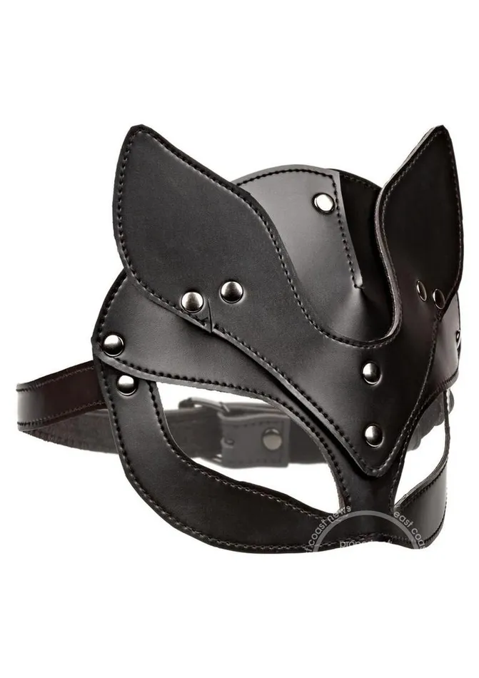 Anal Cal Exotics Euphoria Collection Cat Mask Black