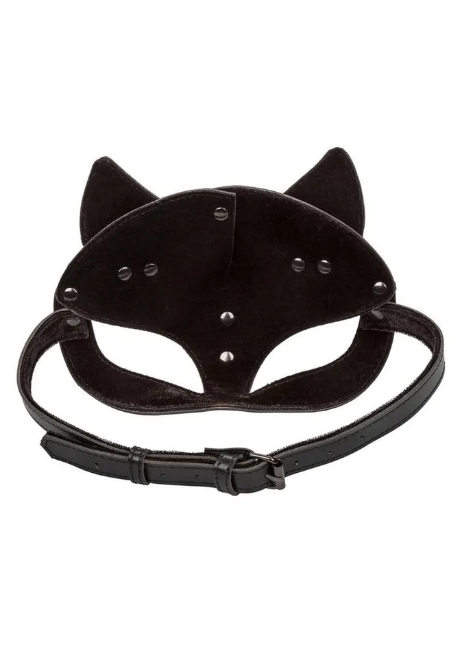 Anal Cal Exotics Euphoria Collection Cat Mask Black