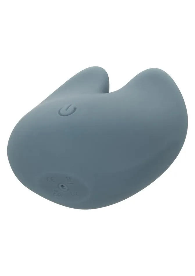 Mod Curve Rechargeable Silicone Vibrator Blue Cal Exotics Vibrators