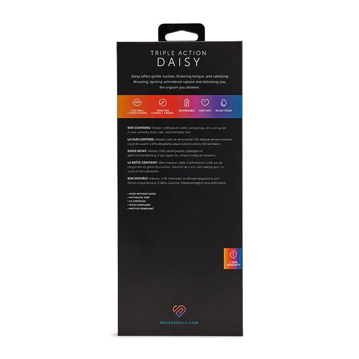 Nu Sensuelle Triple Action Daisy Vibrators