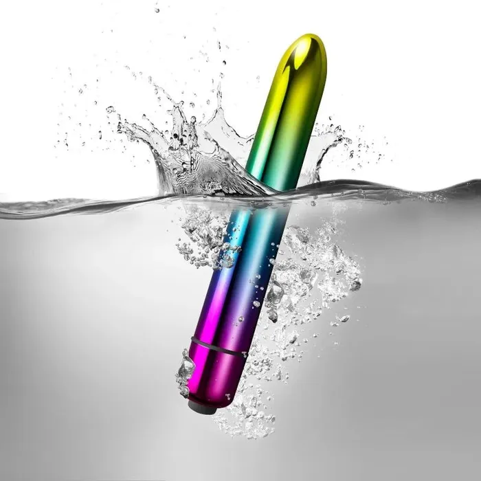 Rocks Off Vibrators Rocks Off Prism Metallic Rainbow 140mm