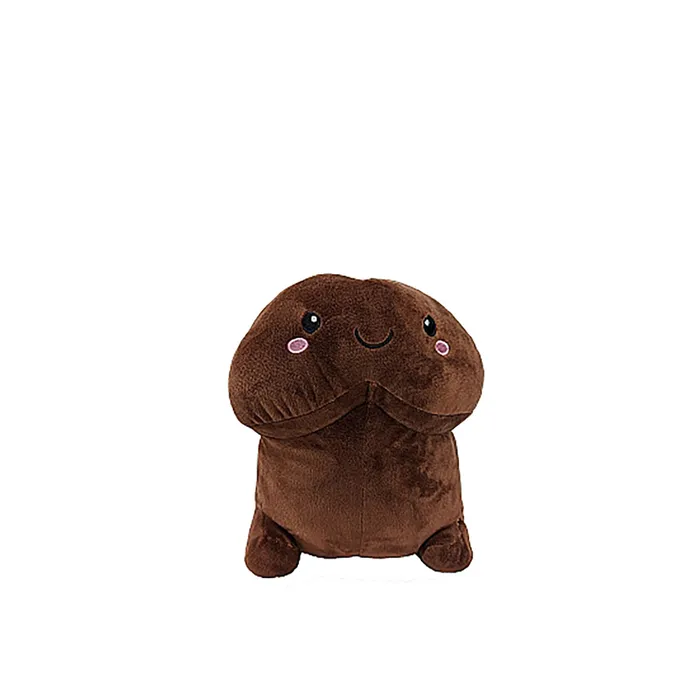 Shots Vibrators Shots Short Penis Stuffy 1180 Brown