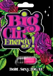 SOS Distribution Big Clit Energy Female Enhancement 1 Capsule Dildos