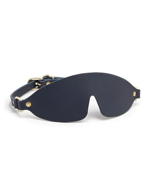 Vibrators Bondage Couture Vinyl Blindfold Blue NS Novelties