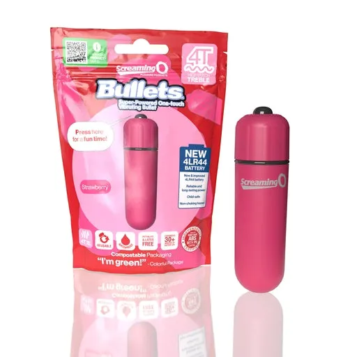 AAPD Female Sex Toys Screaming O 4T Bullet Strawberry