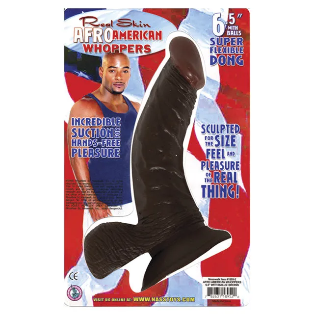 Afro Amer Whopper 65In Dong WBalls Nasstoys Dildos