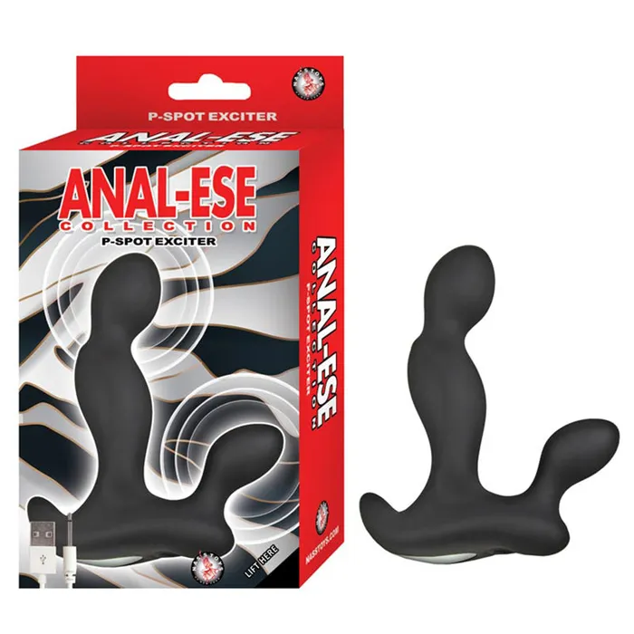 Anal Nasstoys AnalEse Collection PSpot ExciterBlack