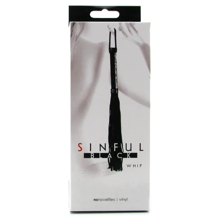 Anal pink cherry ns novelties Sinful Whip in Black