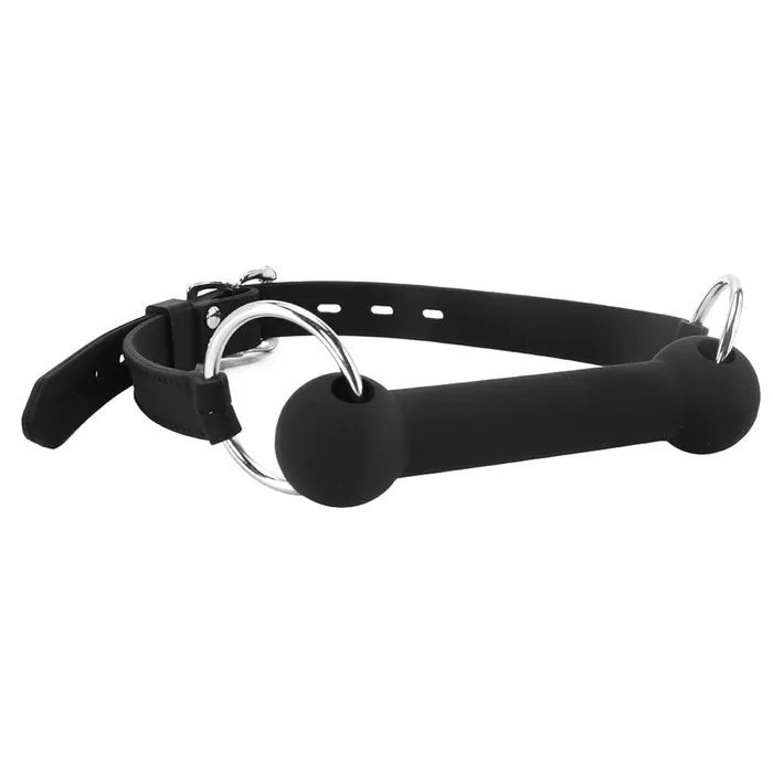 Anal pink cherry Shots Toys Black White Silicone Bit Gag