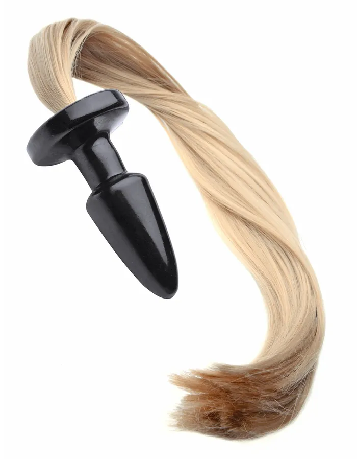 Anal Tailz Frisky Blondie Pony Tail Butt Plug