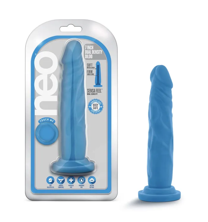 Blush Novelties Blush Neo 7 5 Inch Sensa Feel Dual Density Realistic Dildo Ultra Soft Lifelike 15quot Slim Strapon Compatible Suction Cup For Hands Free Fun Try Pegging Sex Toy For Women Men Couples Blue Anal Blush Novelties Blush Neo 7 5 Inch Sensa Feel Dual Density Realistic Dildo Ultra Soft Lifelike 15quot Slim Strapon Compatible Suction Cup For Hands Free Fun Try Pegging Sex Toy For Women Men Couples Blue Anal