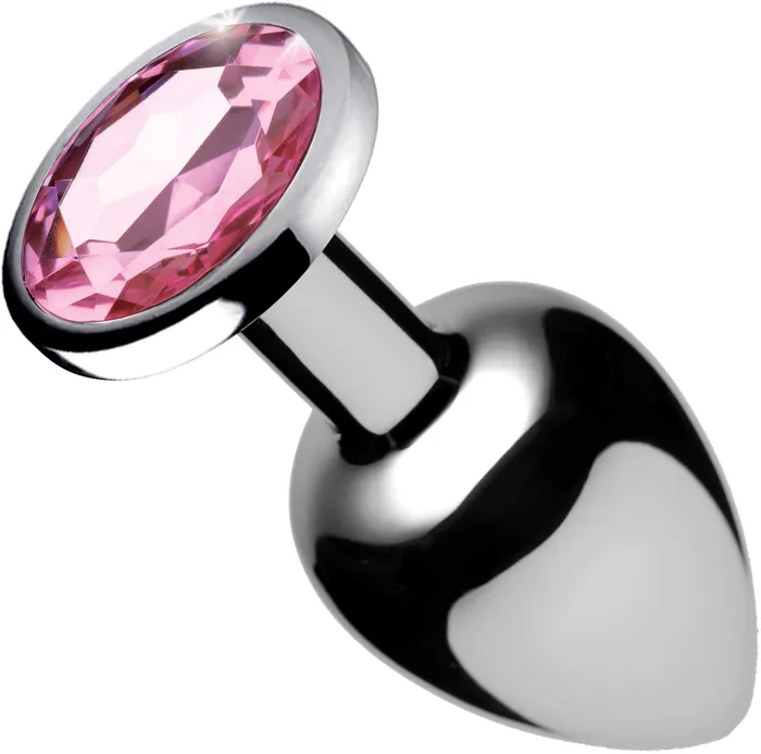 Booty Sparks Booty Sparks Pink Gem Medium Anal Plug Male Sex Toys
