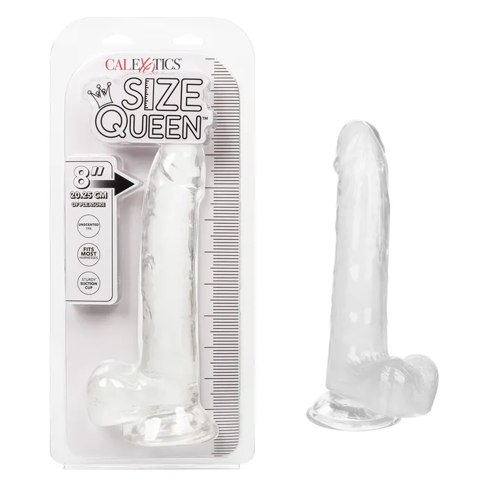CalExotics Dildos Size Queen 8In Clear
