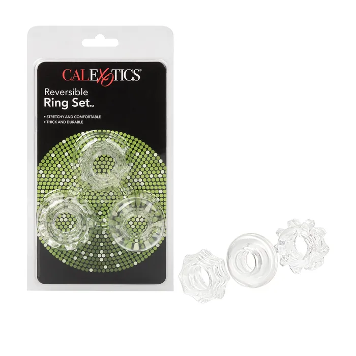 CalExotics Reversible Ring Set Clear Anal