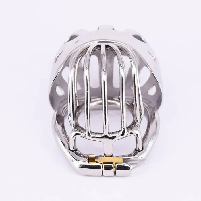 CHASTITY CAGE CO Male Cock Cage with Scrotum Testicle Pouch Male Sex Toys
