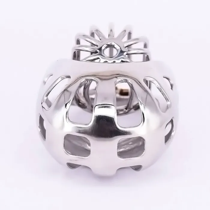 CHASTITY CAGE CO Male Cock Cage with Scrotum Testicle Pouch Male Sex Toys