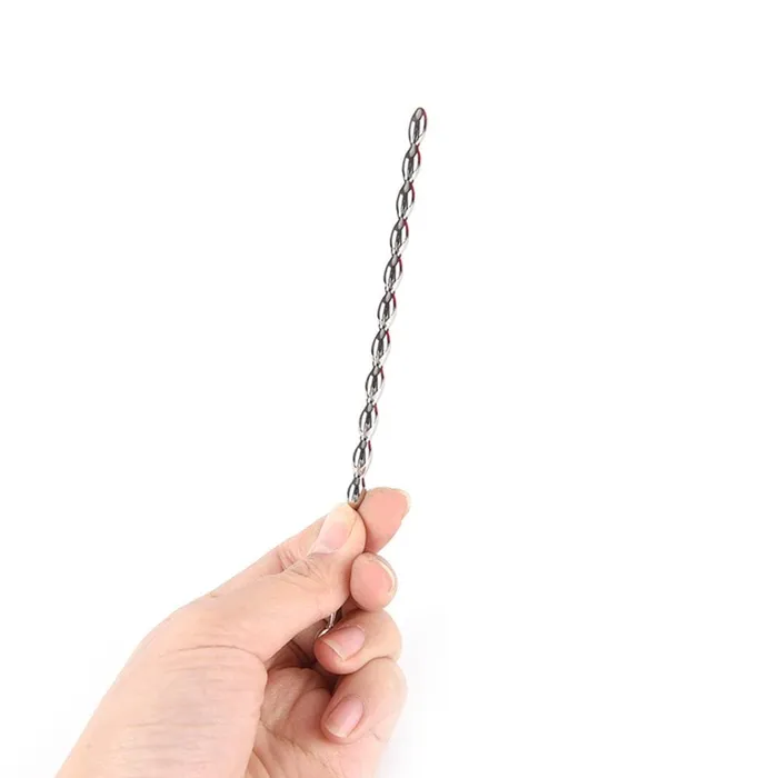 CHASTITY CAGE CO Male Sex Toys Beaded Urethral Stretcher Penis Plug