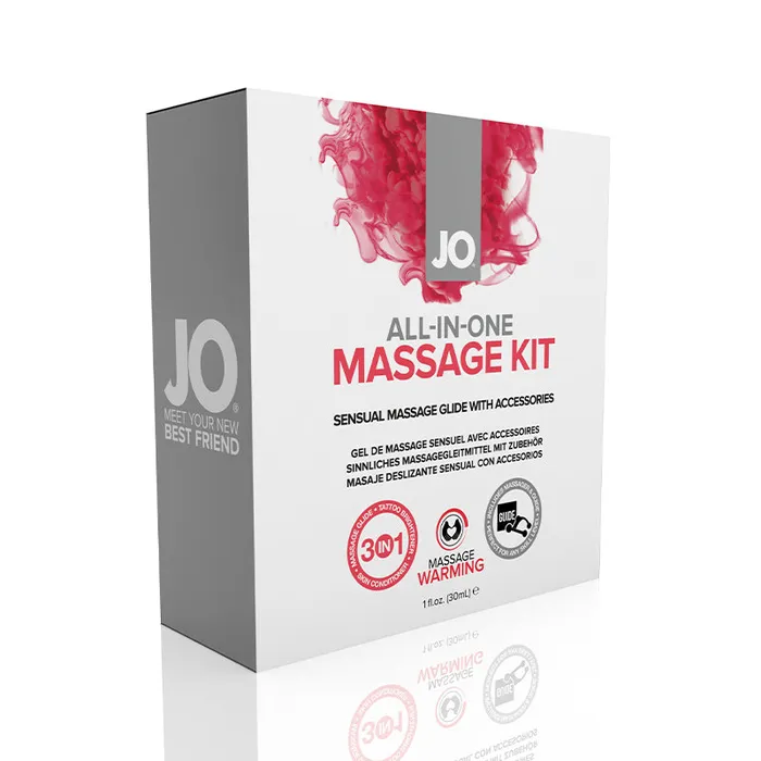 Couples System Jo Jo Massage Glide Kit Warming 1 Fl Oz