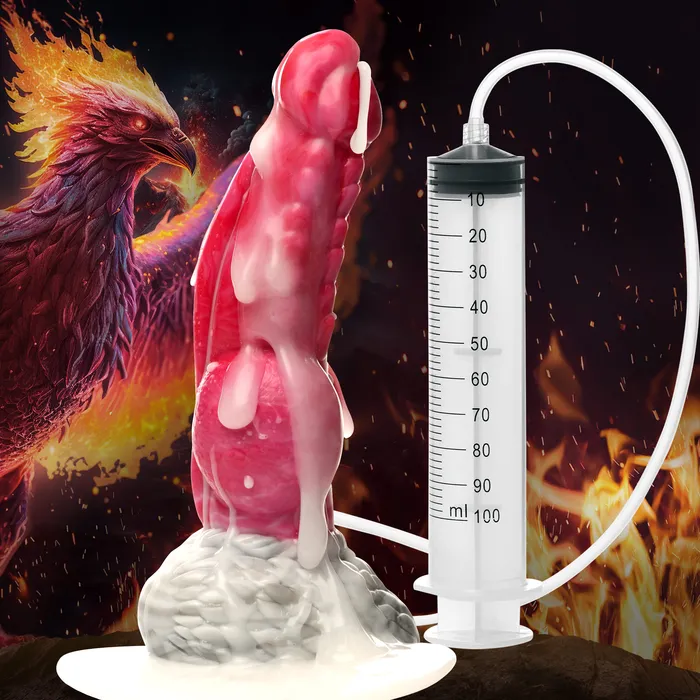 Creature Cocks Dildos Resurrector Phoenix Squirting Silicone Dildo
