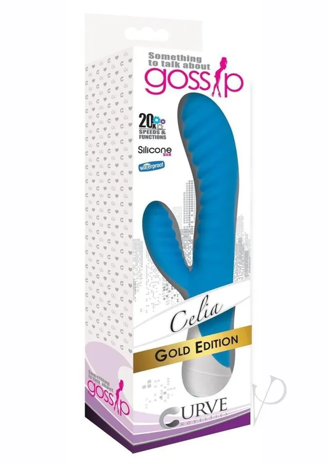 Curve Novelties Vibrators Curve Novelties 61116 Gossip 20X Celia Azure