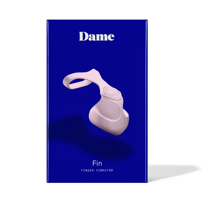 Dame Fin Finger Vibrator Quartz Dame Products Female Sex Toys