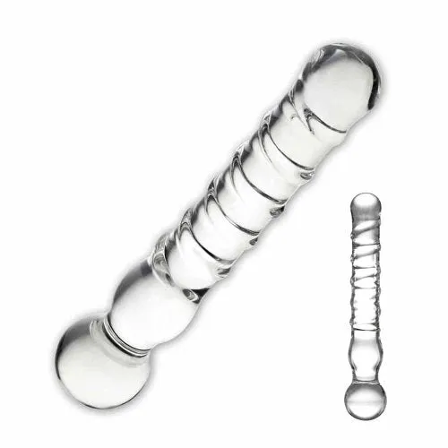 Dildos Gls Glas Joystick Clear Glass Dildo