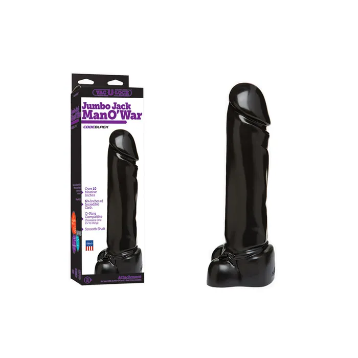 Dildos VacULock Jumbo Jack Manowar Codeblack Doc Johnson
