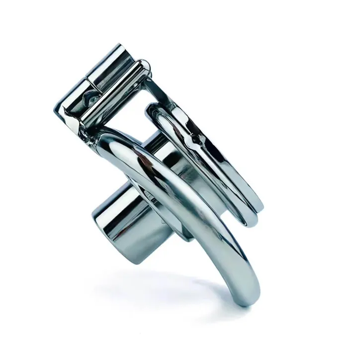 Double Screw Negative Chastity Cage CHASTITY CAGE CO Male Sex Toys