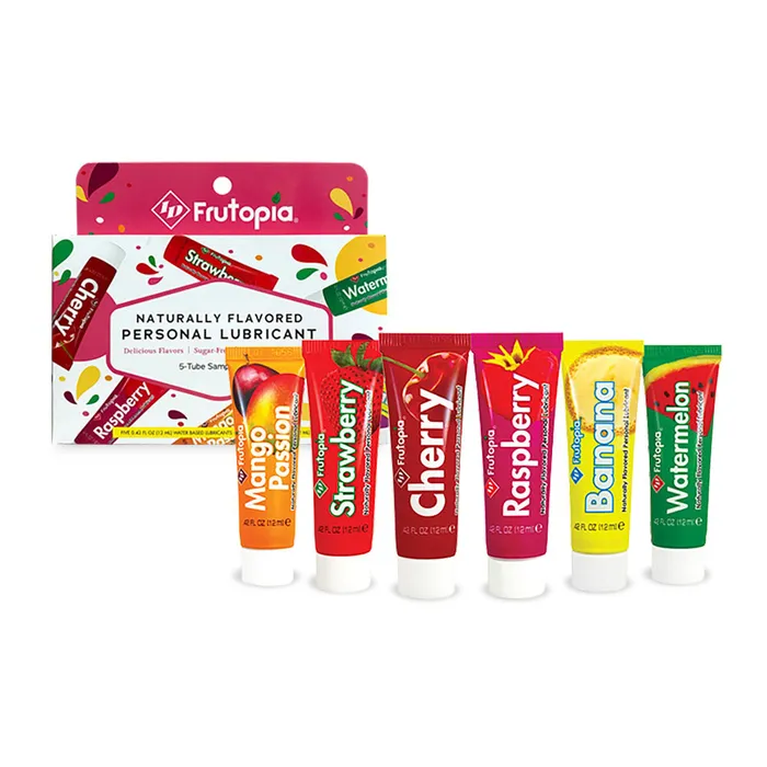 Enhancers ID Lubricants Frutopia 5Tube Sampler Pack Assorted Flavors