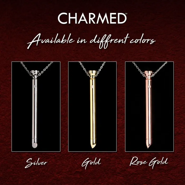 Female Sex Toys Charmed 7x Vibrating Necklace XR Brands