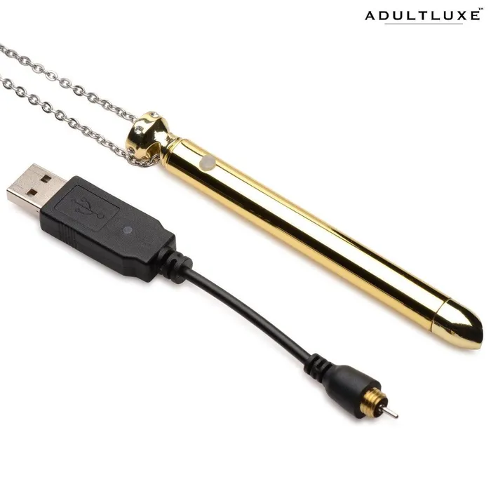Female Sex Toys Charmed 7x Vibrating Necklace XR Brands