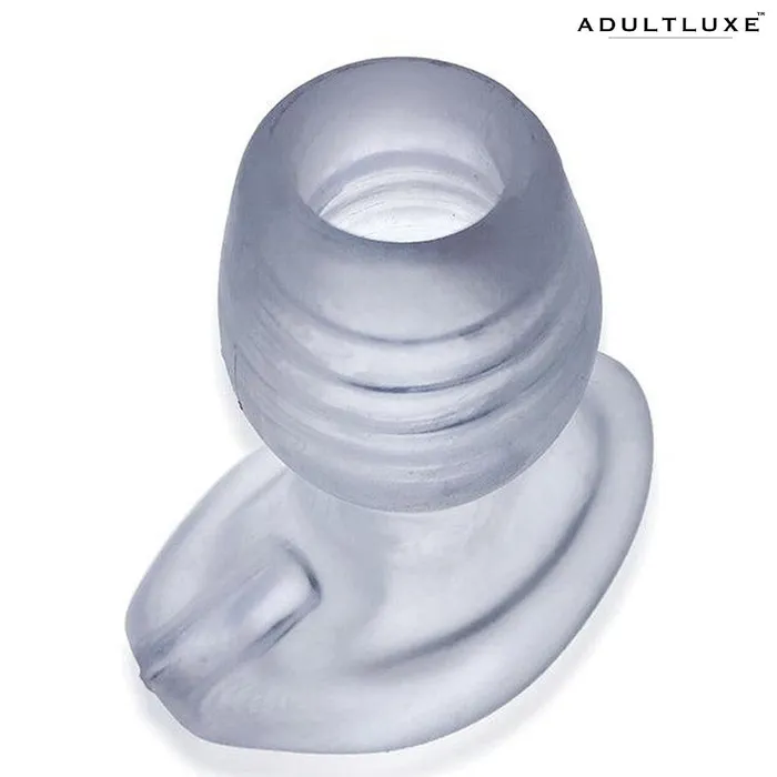 Female Sex Toys Oxballs Glowhole 2 Hollow Buttplug with LED Insert Blue Ox Designs LLCDba Oxballs