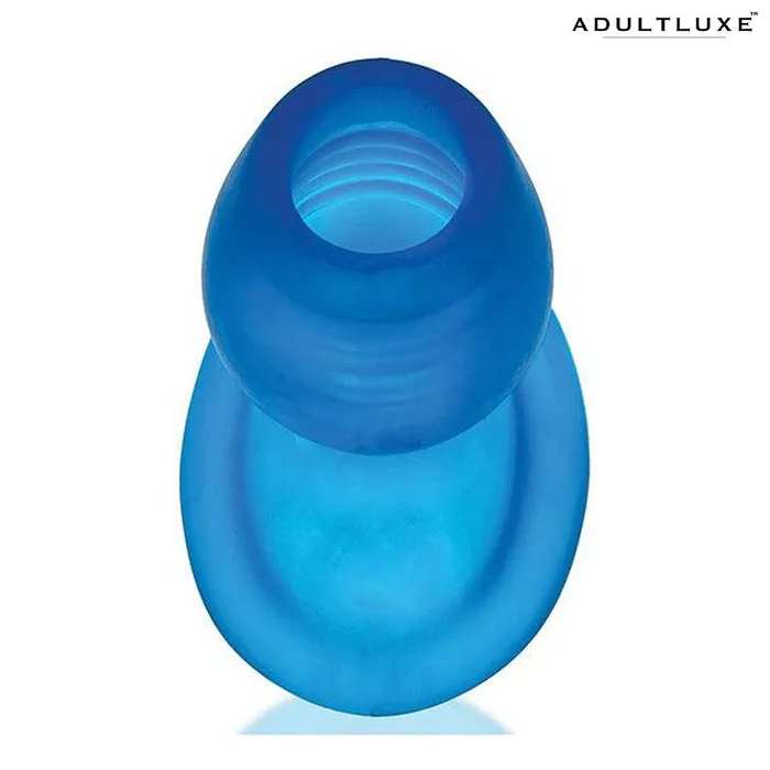 Female Sex Toys Oxballs Glowhole 2 Hollow Buttplug with LED Insert Blue Ox Designs LLCDba Oxballs