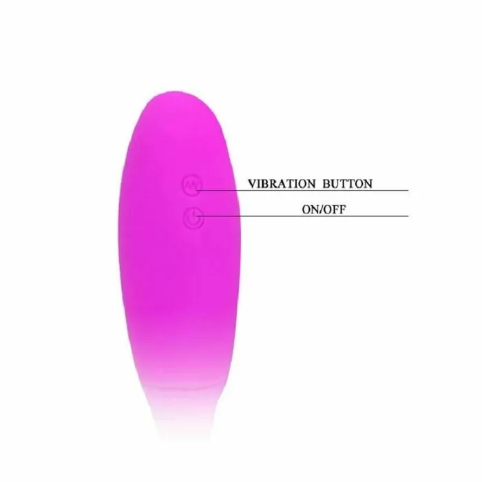 House of Dasein Female Sex Toys Vibrating Eggs Pretty Love 7 Speed Silicone Double Vibrating Egg Bullet Vibrator Rechargeable
