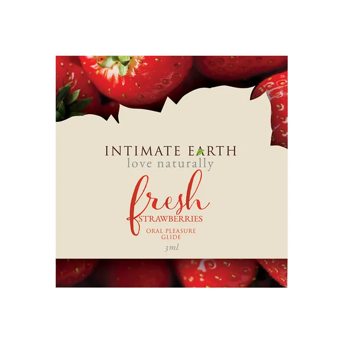 Ie Fresh Strawberry 3Ml Foil New Earth Trading LLC Vibrators