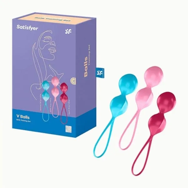 Landco Female Sex Toys Satisfyer Power Balls Kegel Balls