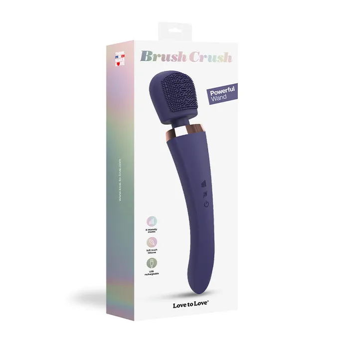 Love To Love Brush Crush Midnight Indigo Lovely Planet USA Vibrators