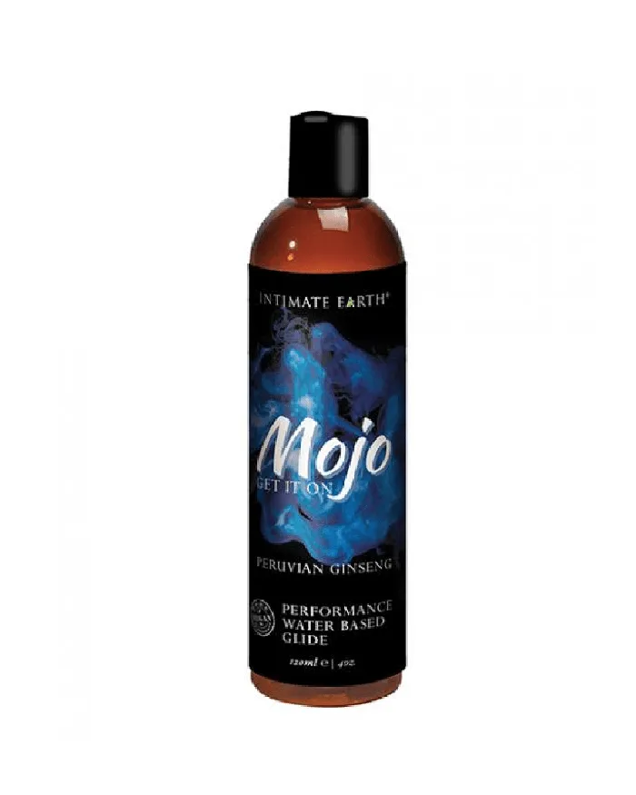 Lubricants Mojo Water Based Lubricant with Peruvian Ginseng 4 oz Intimate Earth Lubricants Mojo Water Based Lubricant with Peruvian Ginseng 4 oz Intimate Earth