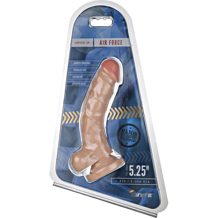 Major Dick Air Force Vanilla SI Novelties Male Sex Toys