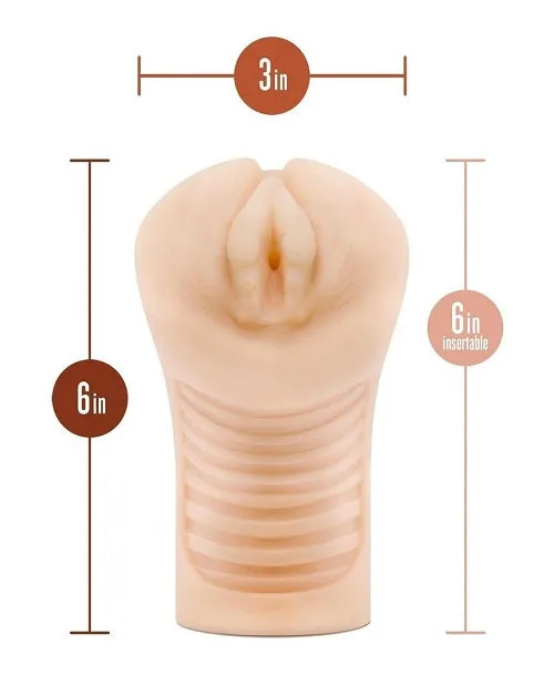 Male Sex Toys Blush Novelties M Elite Soft and Wet Annabella Realistic Vagina Masturbator