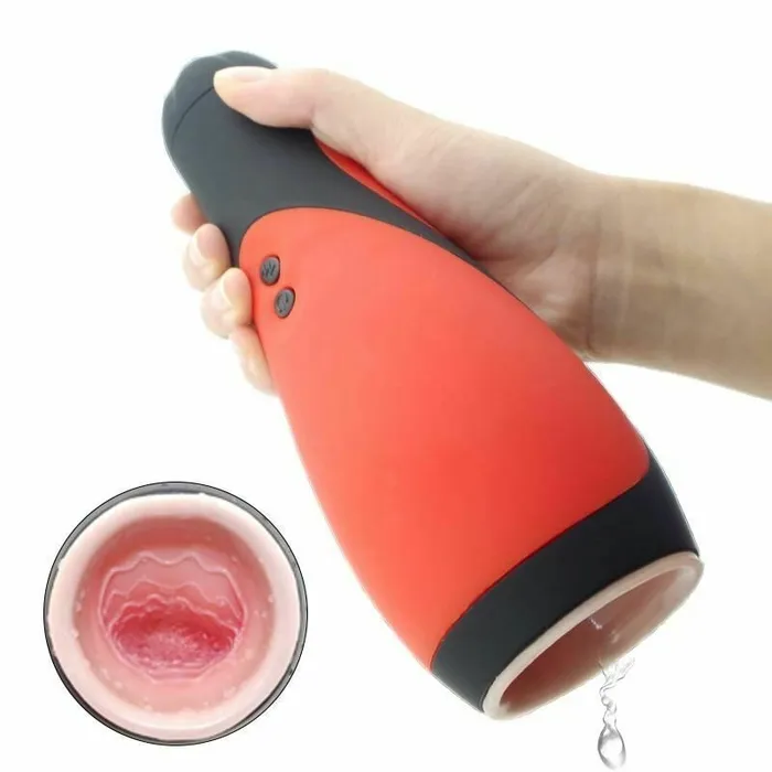 Male Sex Toys Masturbators Vibrating Masturbator Trainer Realistic Oral House of Dasein