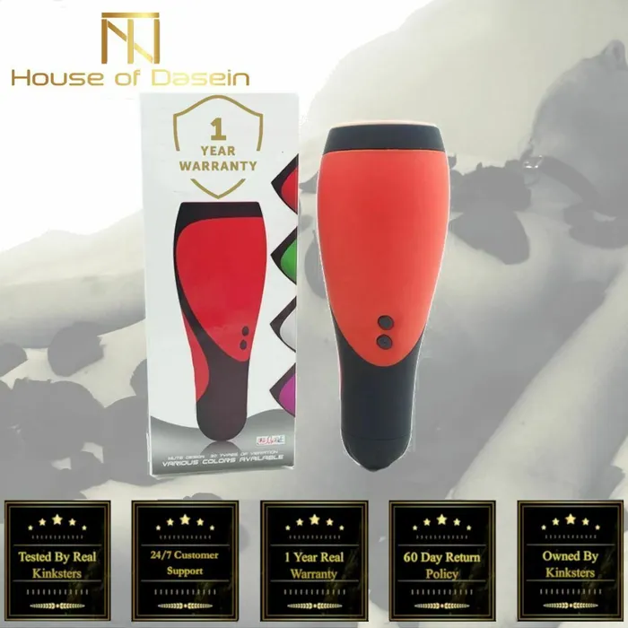 Male Sex Toys Masturbators Vibrating Masturbator Trainer Realistic Oral House of Dasein