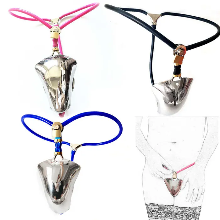 Male Sex Toys Stainless Steel BDSM Chastity Cage Belt CHASTITY CAGE CO