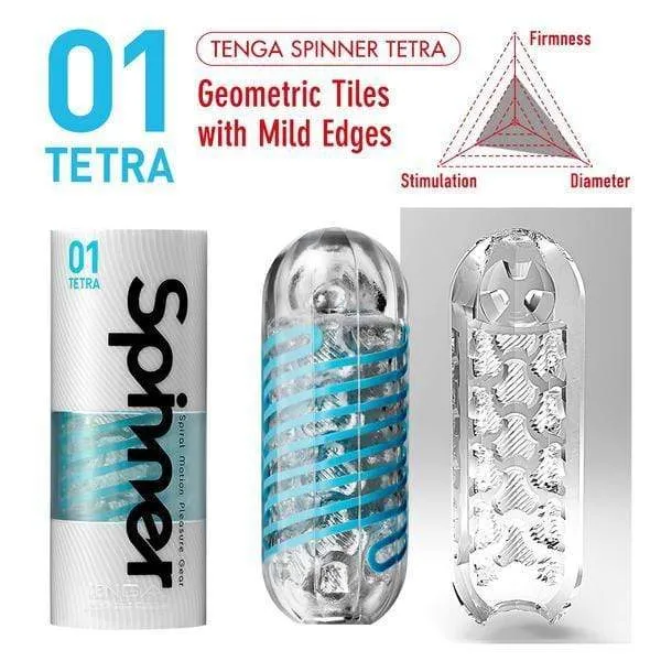 Male Sex Toys Tenga Tenga Spinner Masturbation Cup 01 Tetra