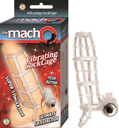 Nasstoys Dildos The Macho Vibrating Cockring Clear