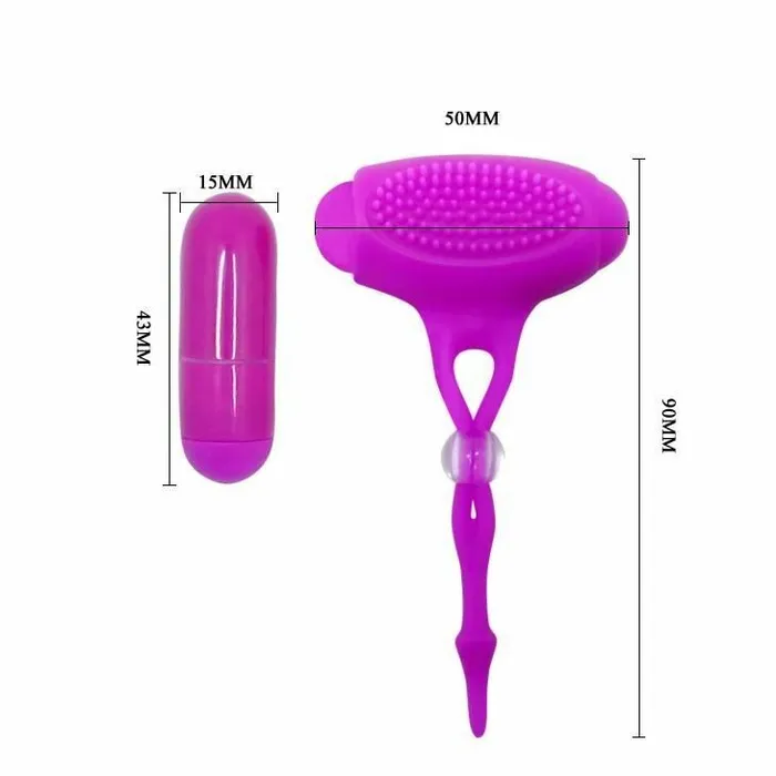 Nipple Clitoral Toys Pretty Love Silicone Nipple Clamps Vibrator Adjustable Vibrating Clips Bdsm House of Dasein Female Sex Toys