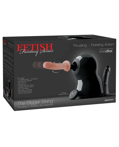 Pipedream Products Female Sex Toys FFS the Bigger Bang Thrusting Rotating Sex Machine