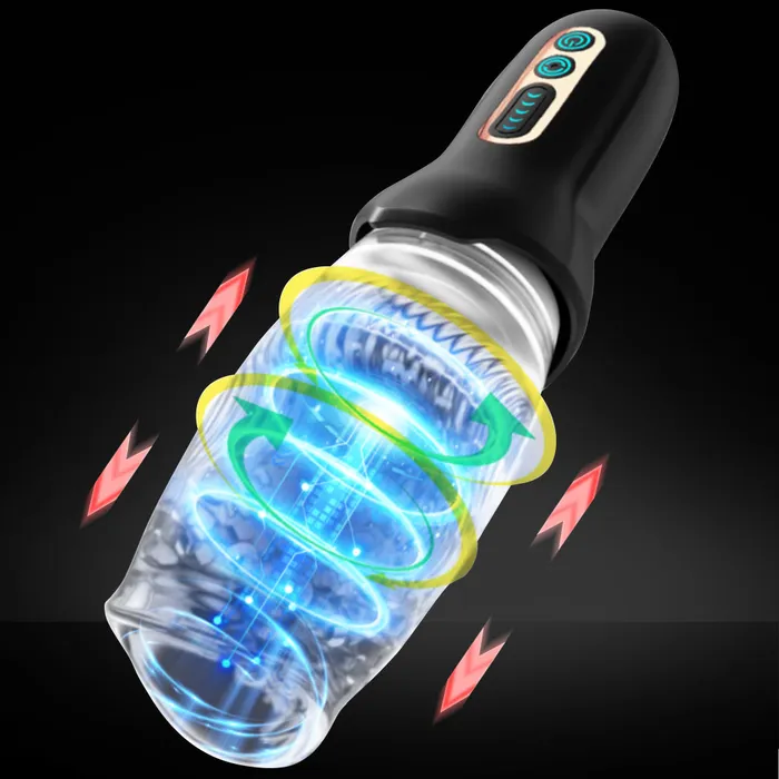 QUTOYS Male Sex Toys QUTOYS 5Frequncy Rotation 10 Speeds Vibration Masturbators Oral Sex Cup QUTOYS Male Sex Toys QUTOYS 5Frequncy Rotation 10 Speeds Vibration Masturbators Oral Sex Cup